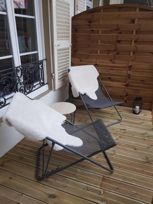 Studio Avec Terrasse Hyper Centre Vichy Kültér fotó